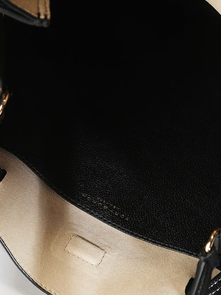 TORY BURCH | Bolso de cuero - Bolso bombonera ROMY Large | Negro