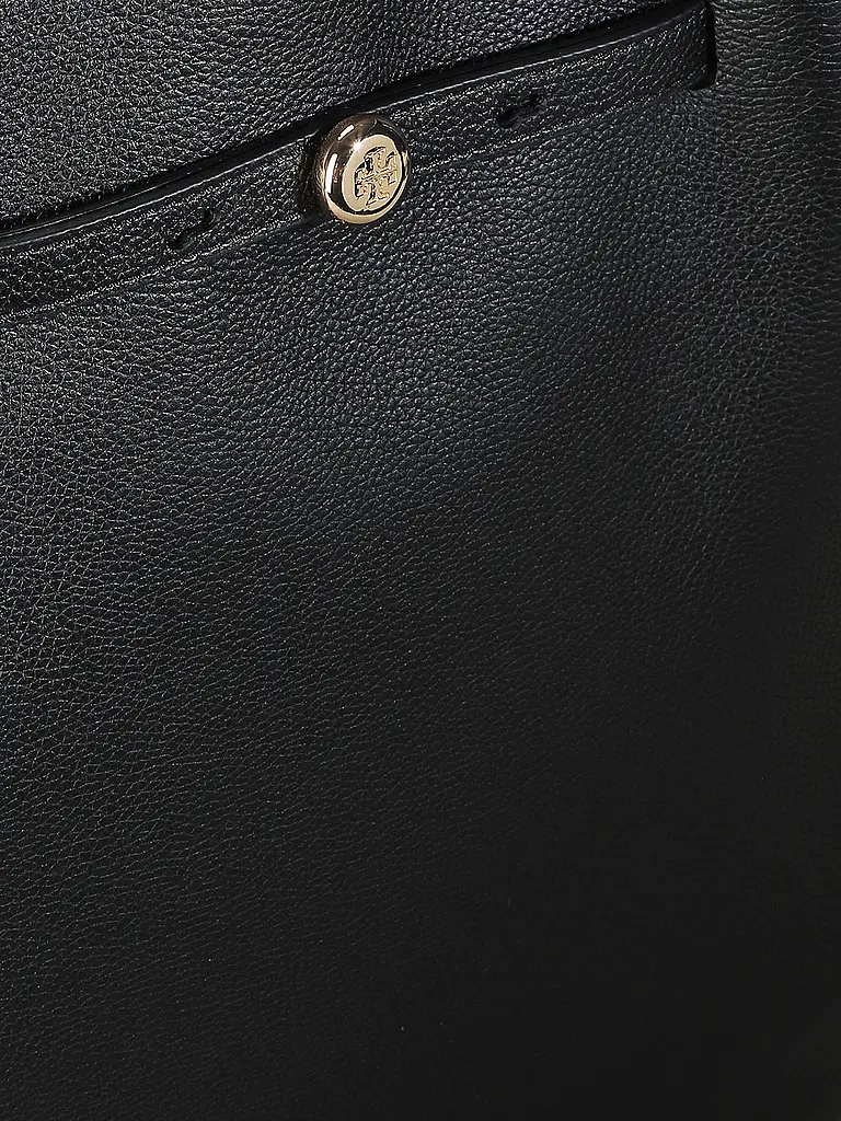 TORY BURCH | Bolso de cuero - Bolso bombonera ROMY Large | Negro