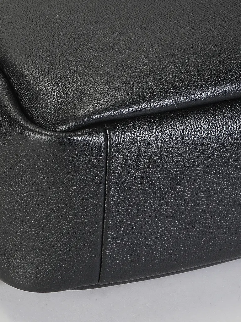 TORY BURCH | Bolso de cuero - Bolso bombonera ROMY Large | Negro