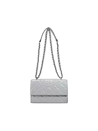 TORY BURCH | Bolso de cuero - Bolso de hombro FLEMING SMALL | Gris