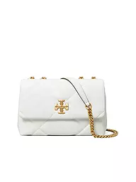 TORY BURCH | Bolso de cuero - Bolso de hombro KIRA DIAMOND | Blanco