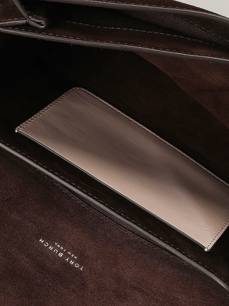 TORY BURCH | Bolso de cuero - Bolso de hombro KIRA | Marrón