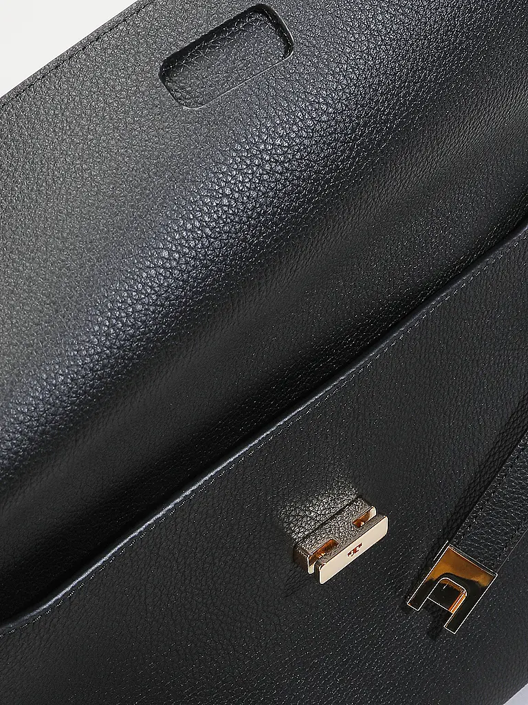 TORY BURCH | Bolso de cuero - Bolso de hombro LEE RADZIWILL Large | Negro