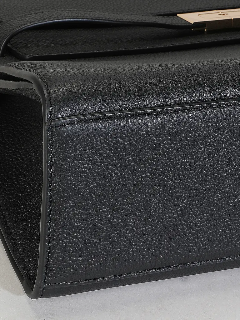 TORY BURCH | Bolso de cuero - Bolso de hombro LEE RADZIWILL Large | Negro