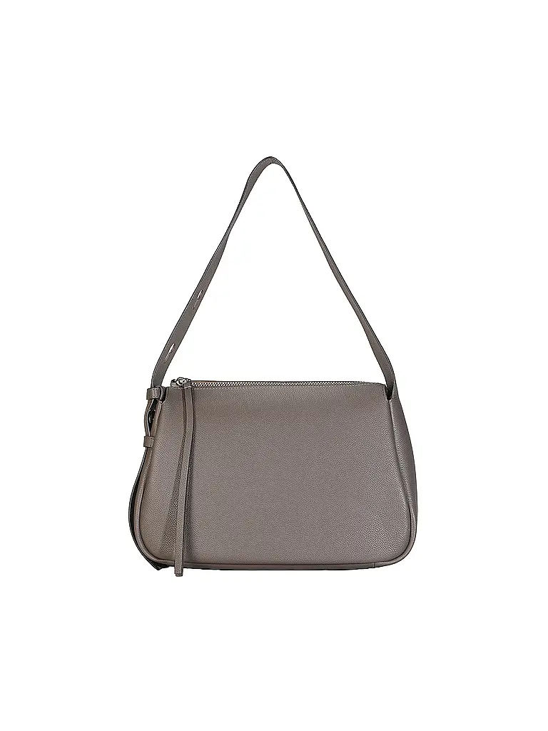 TORY BURCH | Bolso de cuero - Bolso de hombro ROMY | Gris