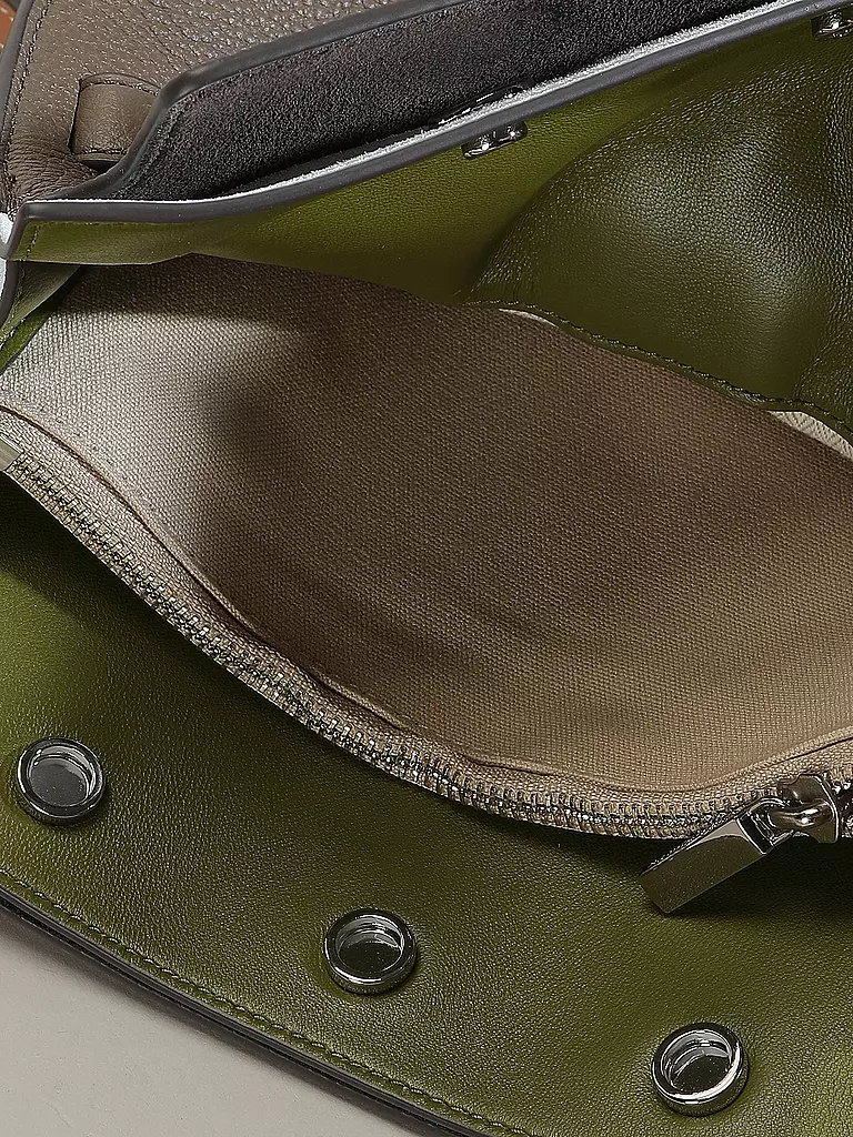 TORY BURCH | Bolso de cuero - Bolso de mano Double Bag LEE RADZIWILL Small | 