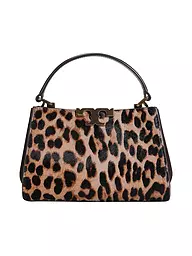 TORY BURCH | Bolso de cuero - Bolso de mano ELEANOR Mini | Marrón