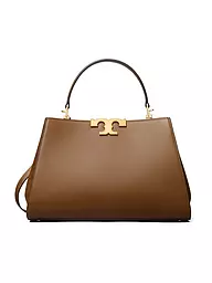 TORY BURCH | Bolso de cuero - Bolso de mano ELEANOR | Marrón