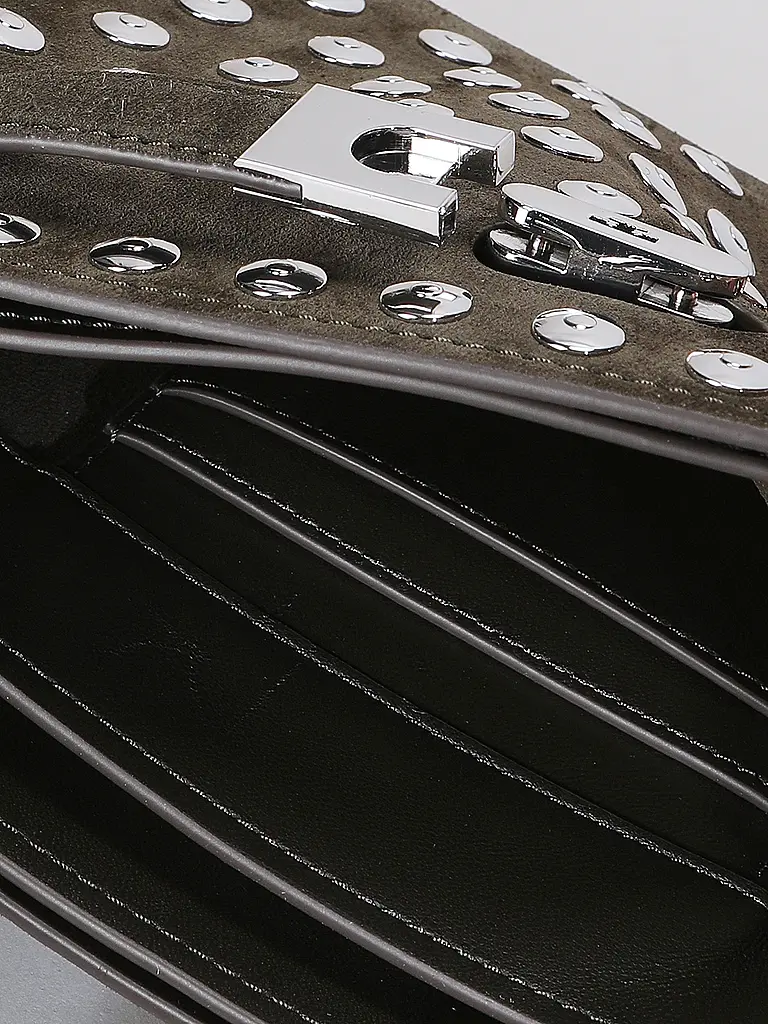 TORY BURCH | Bolso de cuero - Bolso de mano LEE RADZ | Oliva