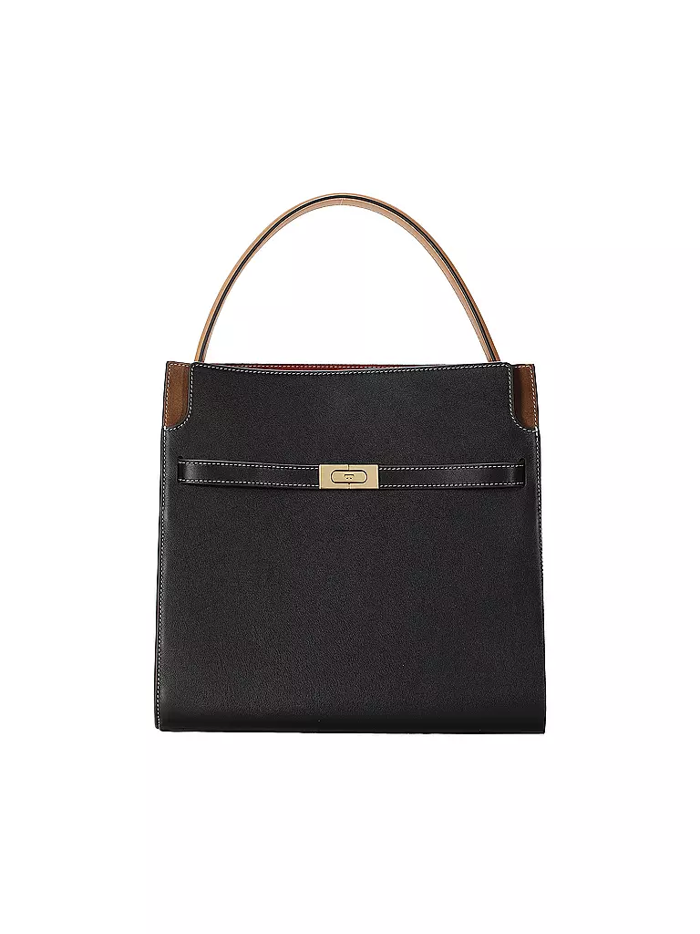 TORY BURCH | Bolso de cuero - Bolso de mano LEE | Negro