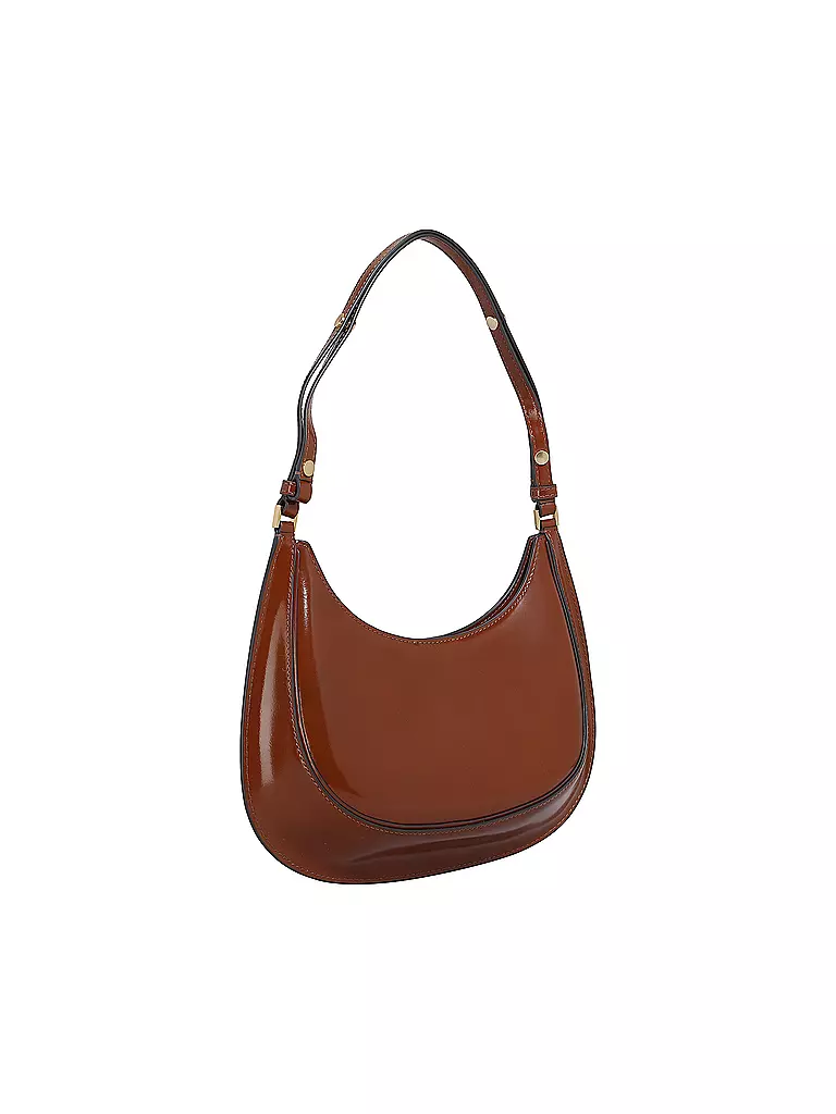 TORY BURCH | Bolso de cuero - Bolso de mano ROBINSON SPAZZOLATO | Marrón
