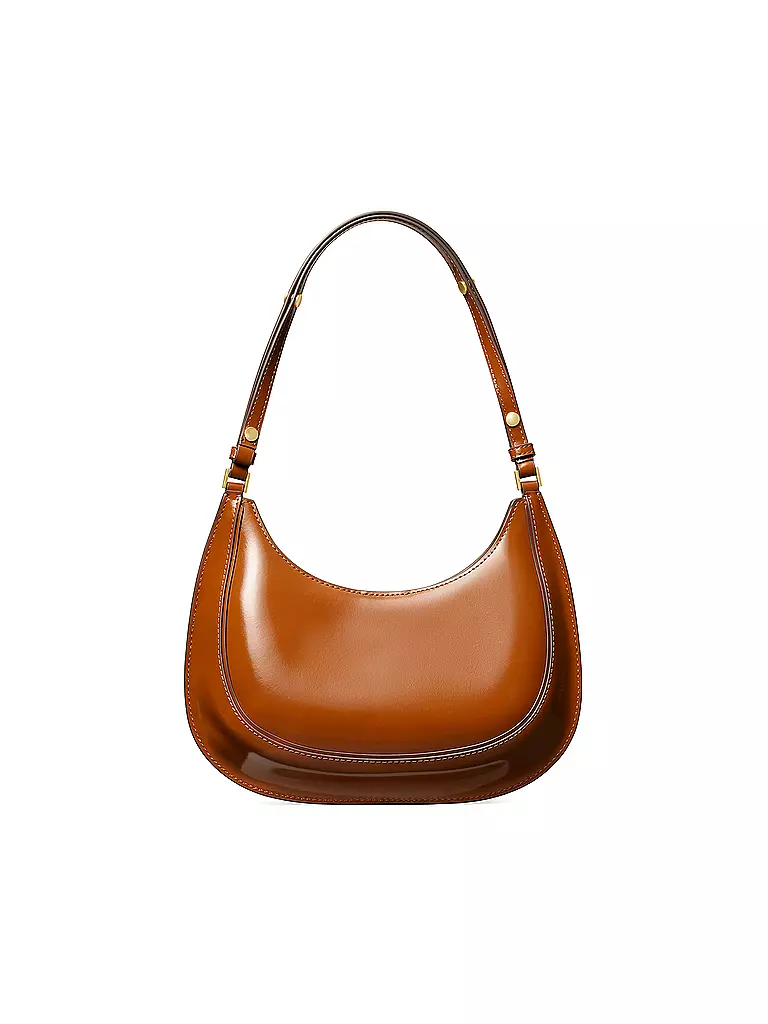 TORY BURCH | Bolso de cuero - Bolso de mano ROBINSON SPAZZOLATO | Marrón