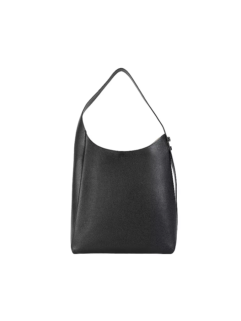TORY BURCH | Bolso de cuero - Bolso Hobo ROMY | Negro