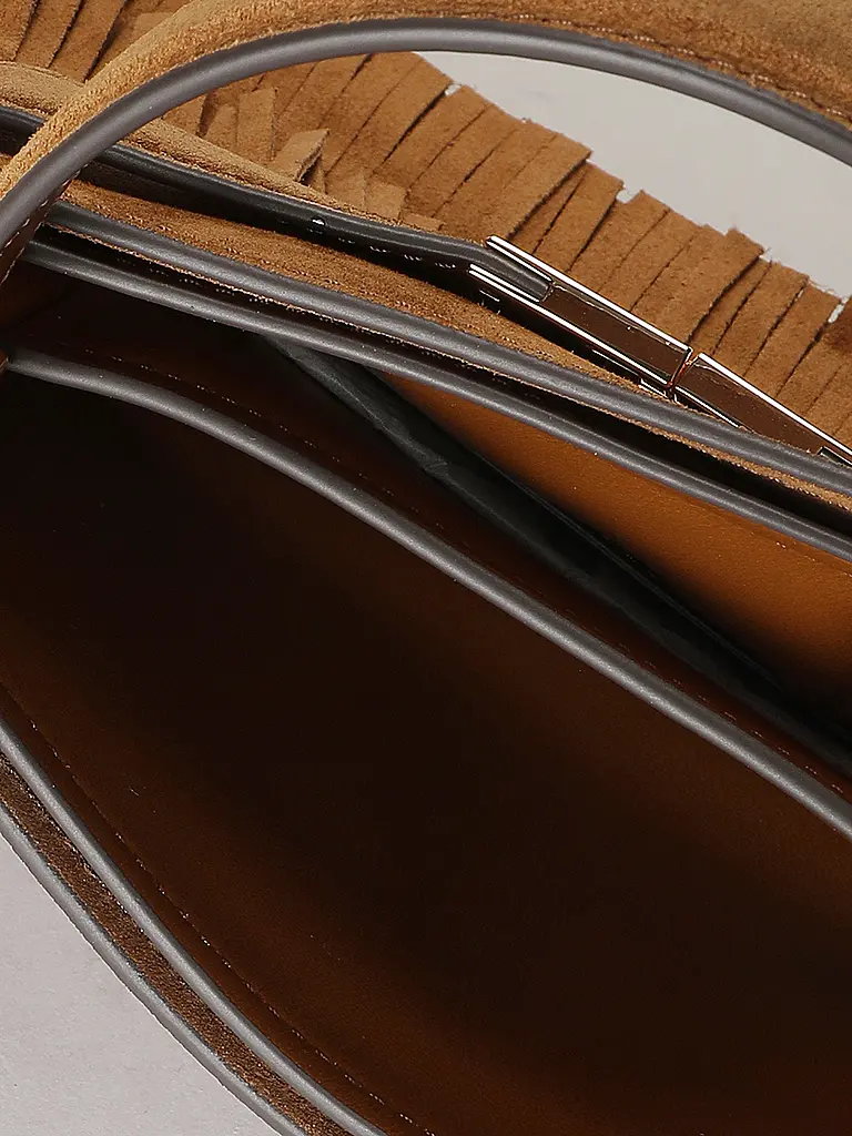 TORY BURCH | Bolso de cuero - Bolso tote LEE RADZIWILL | Camel