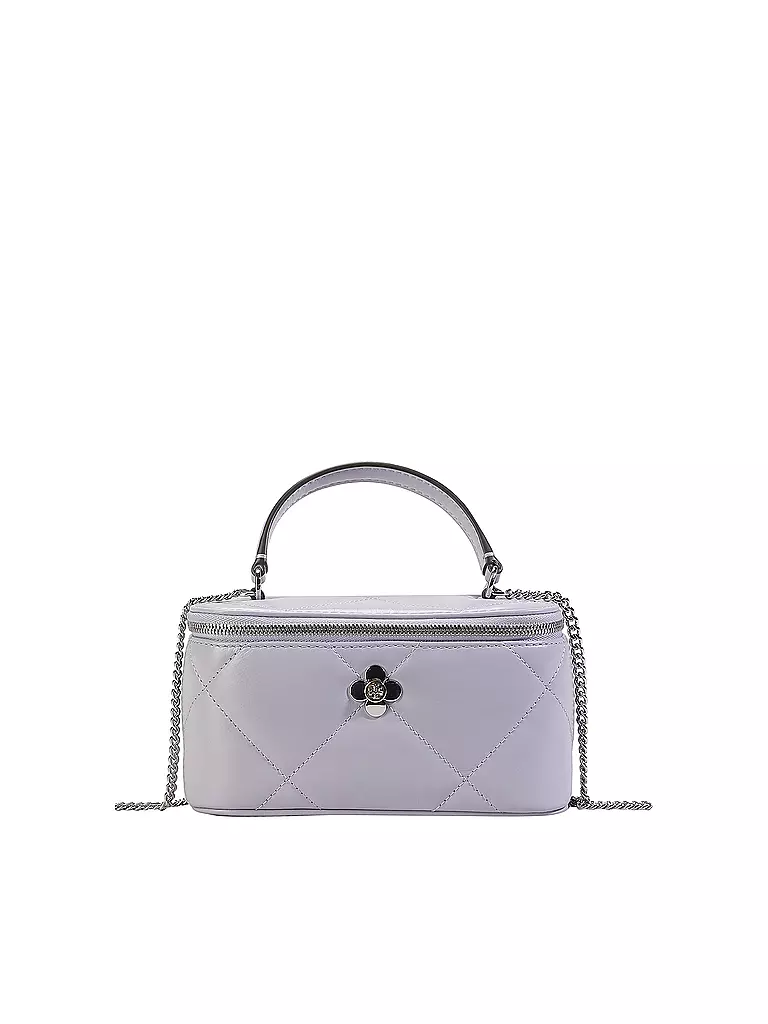 TORY BURCH | Bolso de cuero - Bolso VANITY CASE | Lila