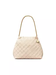 TORY BURCH | Bolso de cuero - Hobo FLEMING | Crema