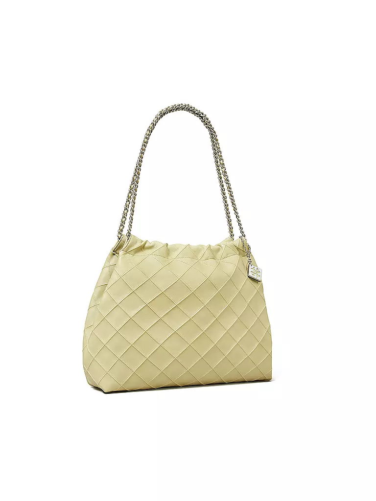 TORY BURCH | Bolso de cuero - Hobo FLEMING | Verde
