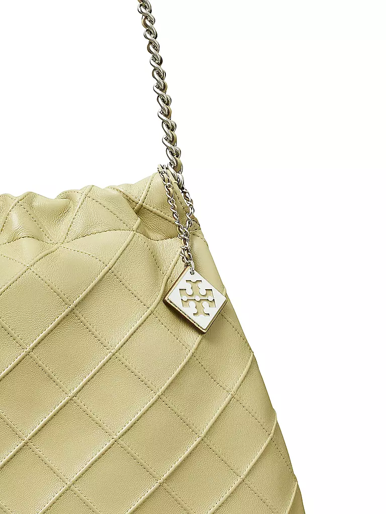TORY BURCH | Bolso de cuero - Hobo FLEMING | Verde