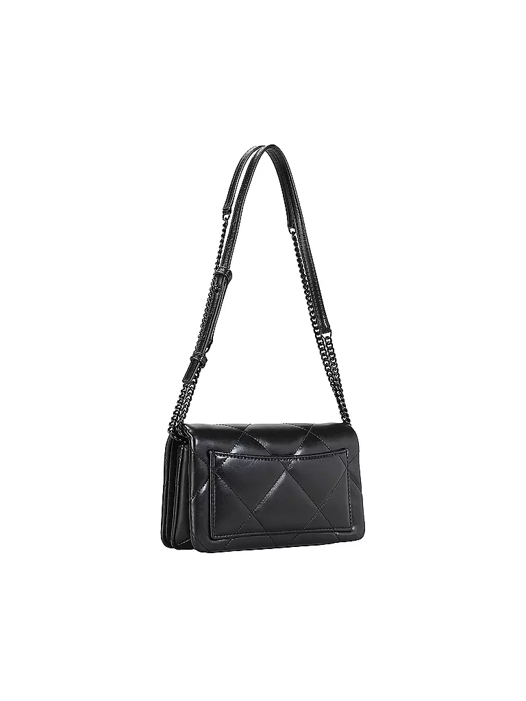 TORY BURCH | Bolso de cuero - Mini Bag KIRA | Negro