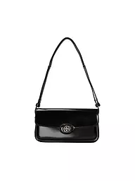 TORY BURCH | Bolso de cuero - Mini Bag ROBINSON SPAZZOLATO | Negro