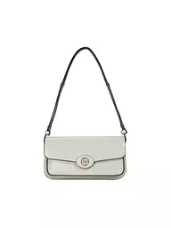 TORY BURCH | Bolso de cuero - Mini Bag ROBINSON SPAZZOLATO | Beige