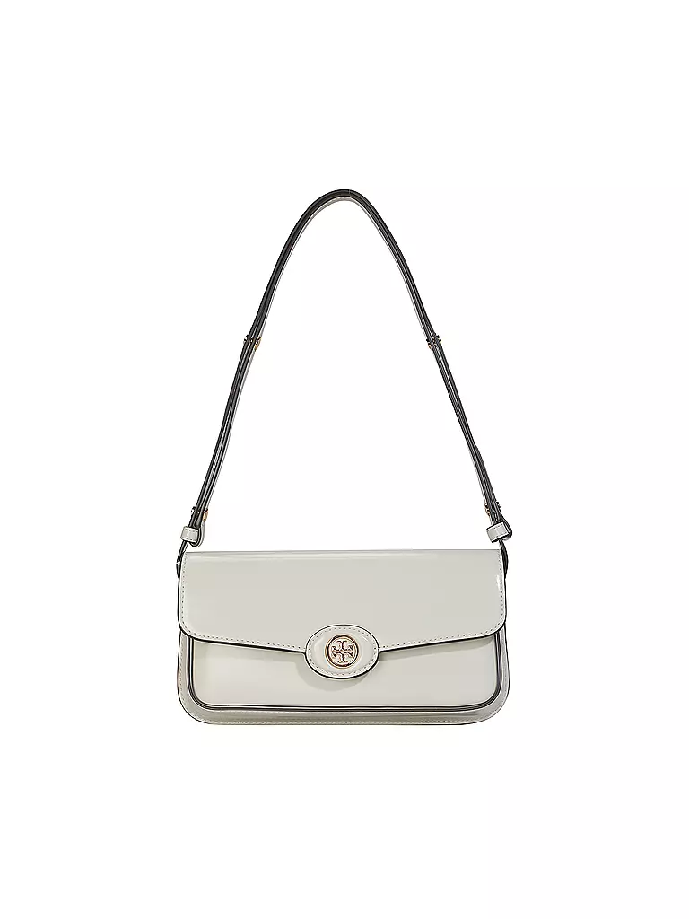 TORY BURCH | Bolso de cuero - Mini Bag ROBINSON SPAZZOLATO | Beige