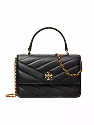 TORY BURCH | Bolso de cuero - Mini Bolso KIRA | Negro