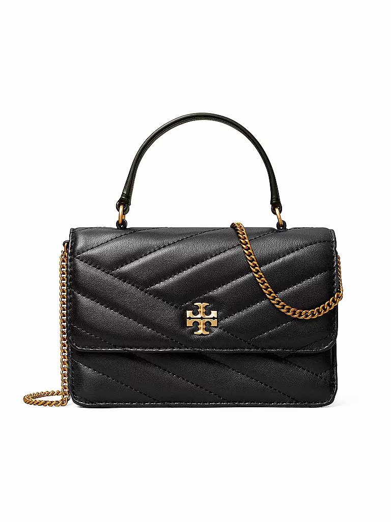 TORY BURCH | Bolso de cuero - Mini Bolso KIRA | Negro