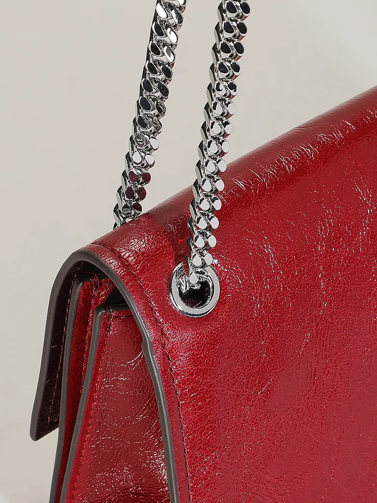 TORY BURCH | Bolso de cuero - Mini Bolso KIRA | Rojo