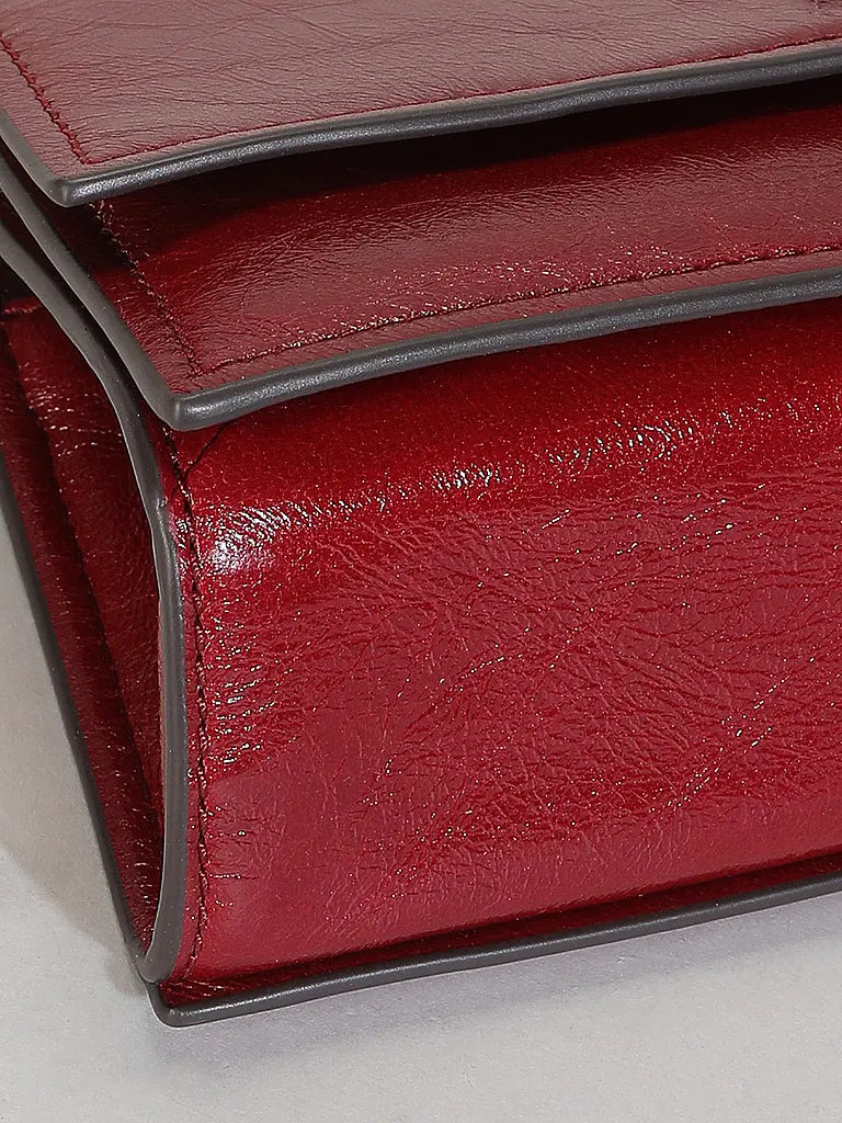 TORY BURCH | Bolso de cuero - Mini Bolso KIRA | Rojo