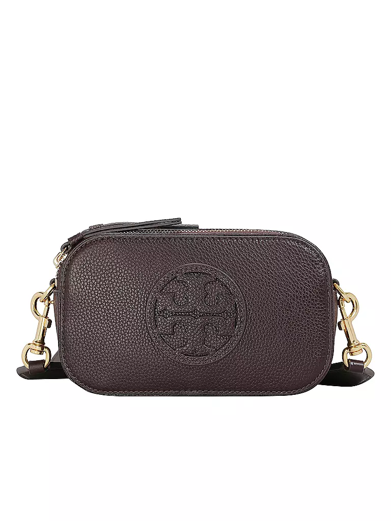TORY BURCH | Bolso de cuero - Mini Bolso MILLER | Rojo oscuro