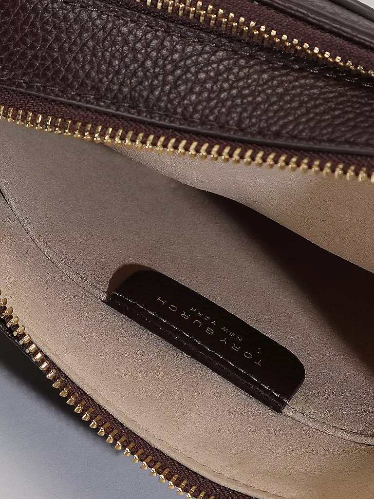 TORY BURCH | Bolso de cuero - Mini Bolso MILLER | Rojo oscuro