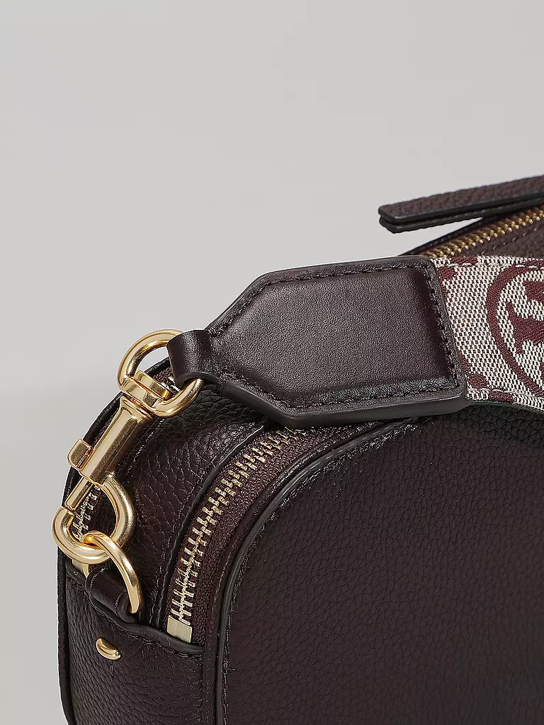 TORY BURCH | Bolso de cuero - Mini Bolso MILLER | Rojo oscuro