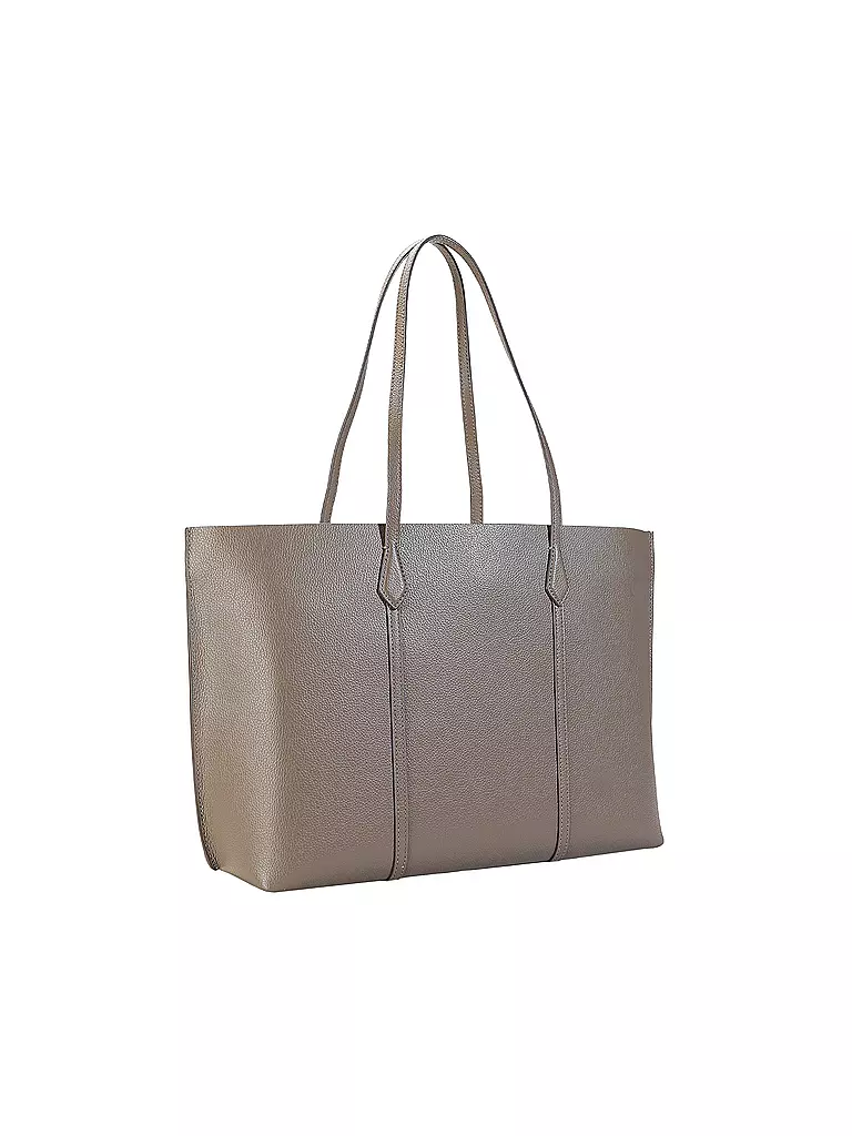 TORY BURCH | Bolso de cuero - Shopper PERRY | Marrón claro