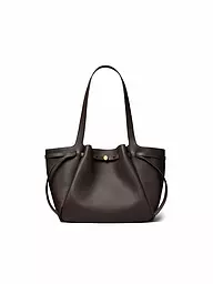 TORY BURCH | Bolso de cuero - Shopper ROMY | Marrón