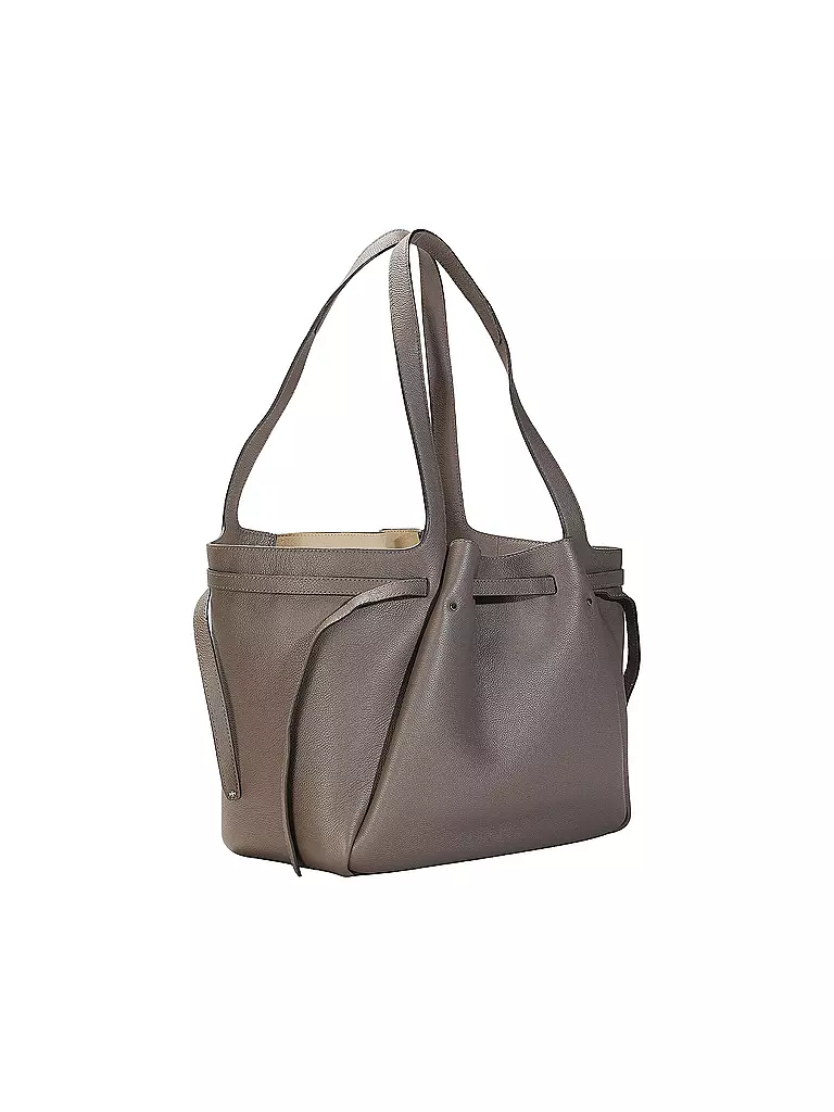 TORY BURCH | Bolso de cuero - Shopper ROMY | Gris