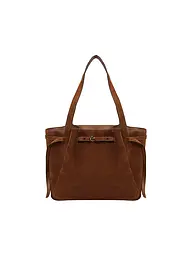 TORY BURCH | Bolso de cuero - Shopper | Marrón claro