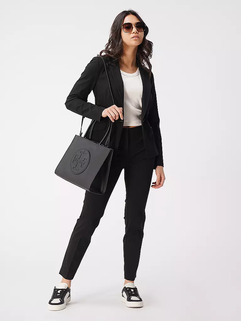 TORY BURCH | Bolso de cuero - Tote Bag ELLA ECO TOTE Small | Negro