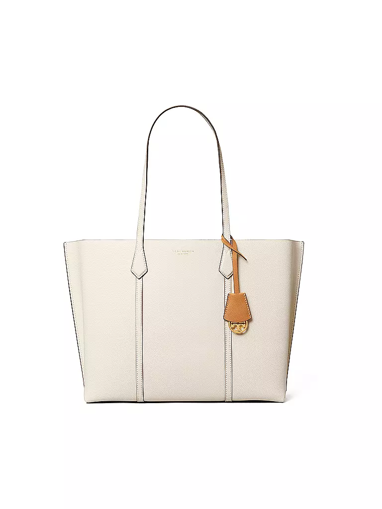 TORY BURCH | Bolso de cuero - Tote Bag PERRY TRIPLE COMPARTMENT | Beige
