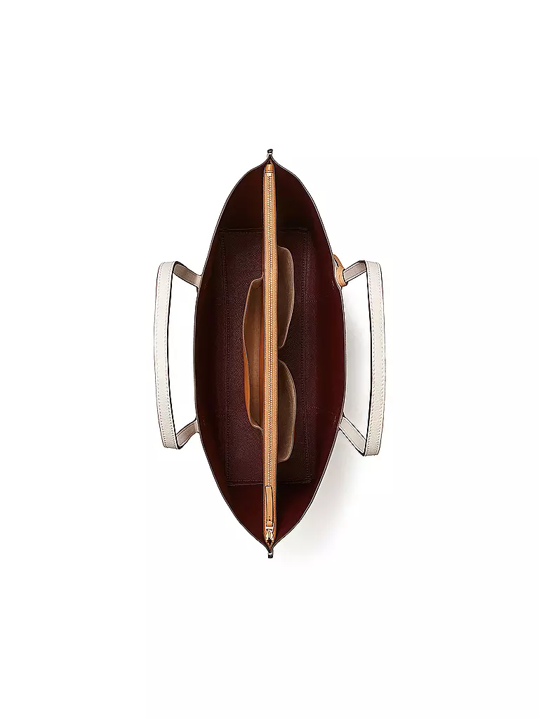 TORY BURCH | Bolso de cuero - Tote Bag PERRY TRIPLE COMPARTMENT | Beige