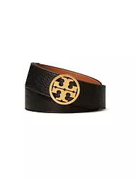 TORY BURCH | Cinturón reversible de cuero MILLER | Negro