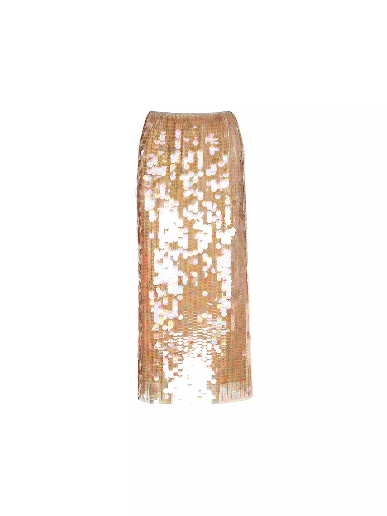 TORY BURCH | Falda midi SEQUINS | Cobre
