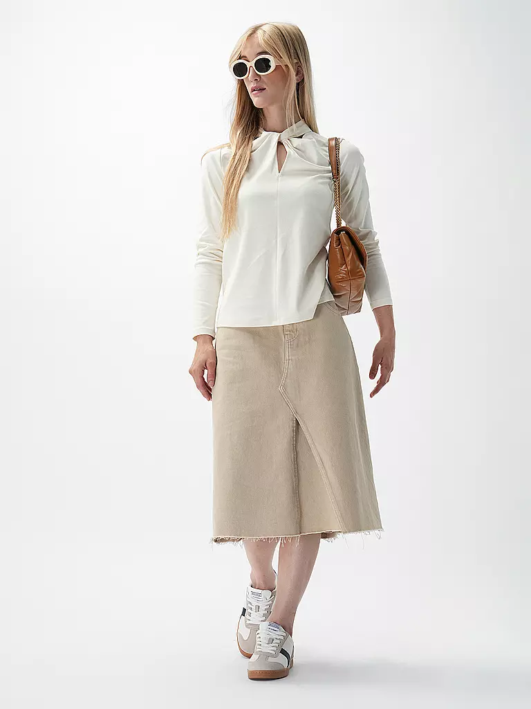 TORY BURCH | Falda vaquera | Beige