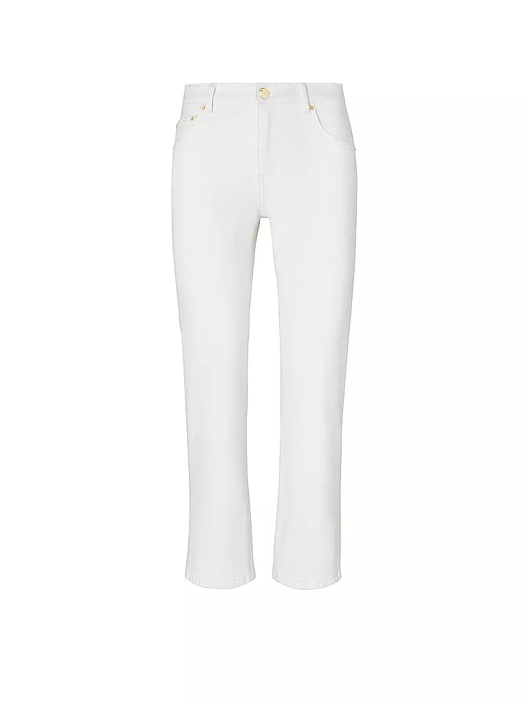 TORY BURCH | Jeans acampanados 7/8 | Blanco