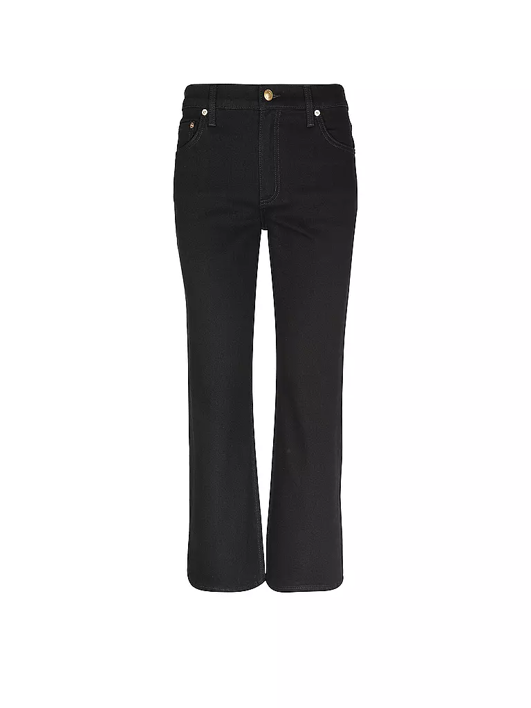 TORY BURCH | Jeans acampanados 7/8 | Negro