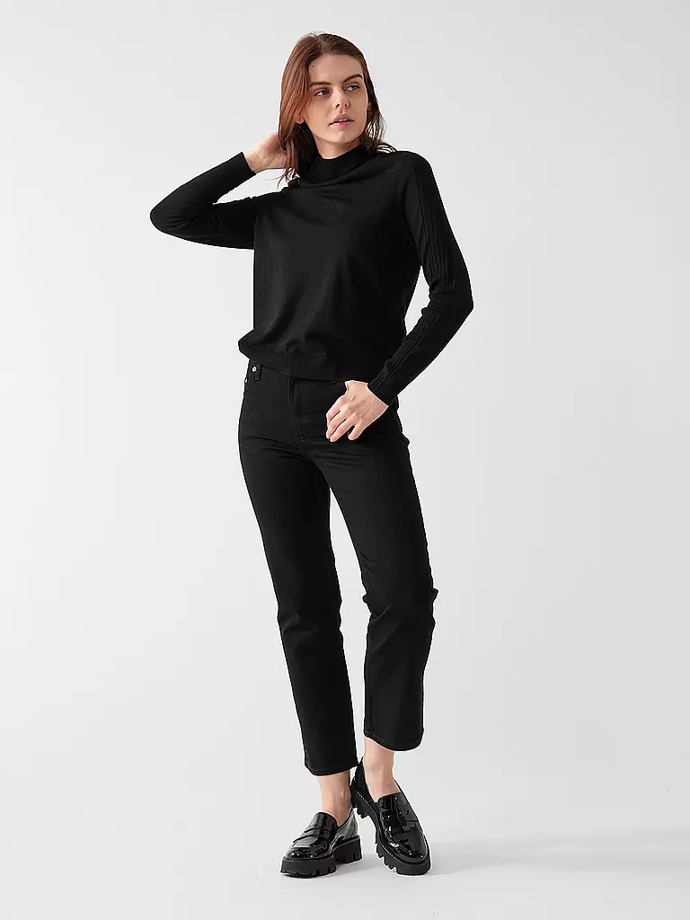 TORY BURCH | Jeans acampanados 7/8 | Negro