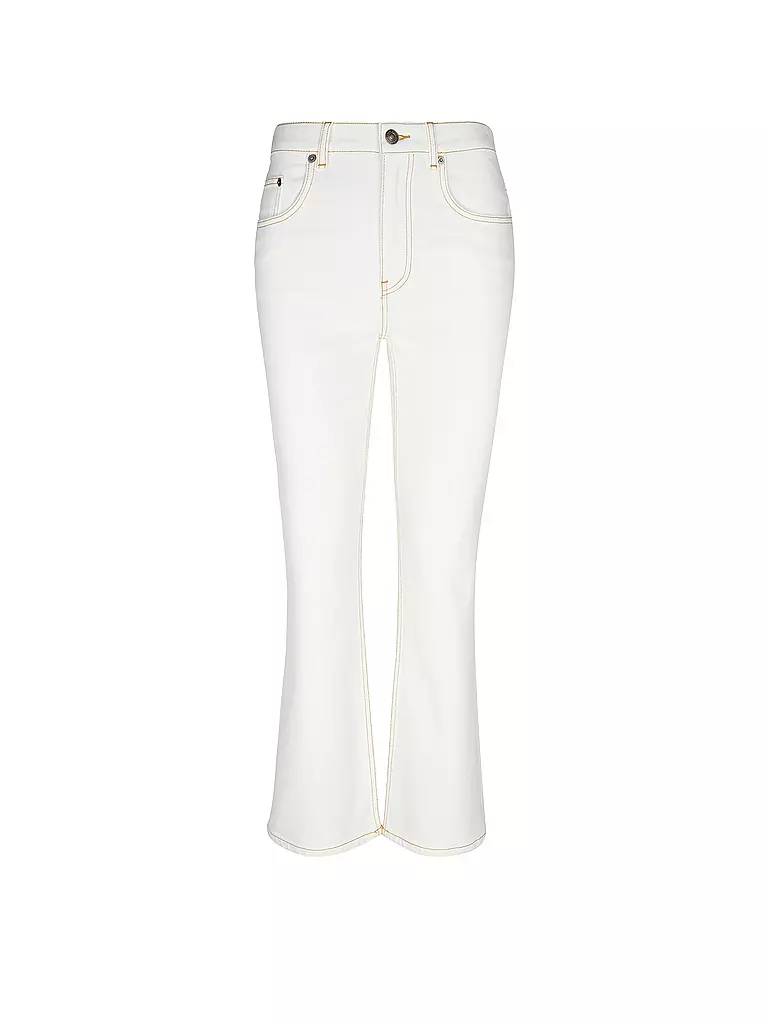 TORY BURCH | Jeans de corte acampanado | Blanco