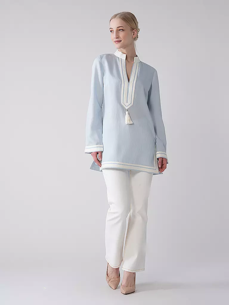 TORY BURCH | Jeans de corte acampanado | Blanco