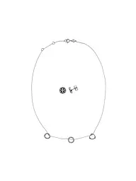 TORY BURCH | Juego de joyas MILLER PAVE | Plata
