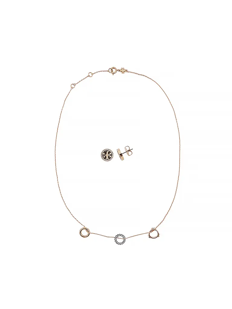 TORY BURCH | Juego de joyas MILLER PAVE | Oro